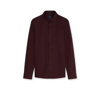 Businesshemd OLYMP "OLYMP Luxor 24/Seven, Modern Fit, New Kent", Herren, Gr. 42, Normaler Arm, braun (bordeaux), 92% Baumwolle, 8% Elasthan, Hemden (97824945-42) bordeaux