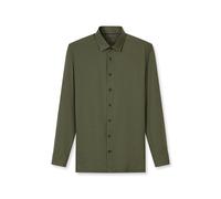 OLYMP Herren Oberhemd Langarm 120264,Single Jersey,Modern Fit Jerseyshirt 28,New Kent,grün 45,42