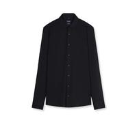 OLYMP Luxor 24/Seven Modern Fit Jerseyhemd schwarz, Einfarbig