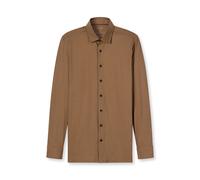 Businesshemd OLYMP "OLYMP Luxor 24/Seven, modern fit, New Kent", Herren, Gr. 45, Normaler Arm, taupe, 92% Baumwolle, 8% Elasthan, Hemden (96514009-45) taupe