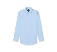 OLYMP Luxor Performance Climate Control Modern Fit Hemd blau, Einfarbig