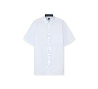 Businesshemd OLYMP "OLYMP Luxor, comfort fit - big, Kent", Herren, Gr. 46, Normaler Arm, weiß, 100% Baumwolle, Hemden (31015148-46) weiß