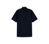 Businesshemd OLYMP "OLYMP Luxor, Comfort Fit - Big, Kent", Herren, Gr. 47, Normaler Arm, schwarz (kobalt), 100% Baumwolle, Hemden (16642529-47) kobalt