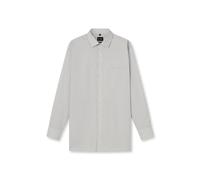OLYMP Hemd Herren Comfort Fit Langarm Baumwolle grau, 52