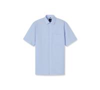 OLYMP Luxor Big & Tall Comfort Fit Hemd Kurzarm bleu
