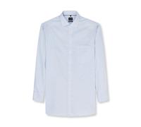 Businesshemd OLYMP "OLYMP Luxor, comfort fit - big, New Kent", Herren, Gr. 46, Normaler Arm, bleu, 100% Baumwolle, Hemden (85855056-46) bleu