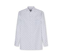 OLYMP Luxor Comfort Fit Hemd weiss, Bedruckt