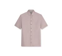 Businesshemd OLYMP "OLYMP Luxor, Comfort Fit, New Kent", Herren, Gr. 41, Normaler Arm, beige (nougat), 100% Baumwolle, Hemden (37660366-41) nougat