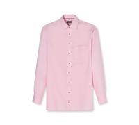 Businesshemd OLYMP "OLYMP Luxor, comfort fit, New Kent", Herren, Gr. 43, Normaler Arm, hellrosé, 100% Baumwolle, Hemden (40048532-43) hellrosé