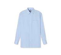 Businesshemd OLYMP "OLYMP Luxor, Comfort Fit, New Kent", Herren, Gr. 44, Normaler Arm, bleu, 100% Baumwolle, Hemden (47384066-44) bleu