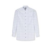 Businesshemd OLYMP "OLYMP Luxor, comfort fit, New Kent", Herren, Gr. 45, Normaler Arm, bleu, 100% Baumwolle, Hemden (66834127-45) bleu