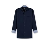 Businesshemd OLYMP "OLYMP Luxor, comfort fit, New Kent", Jungen, Gr. 45, Normaler Arm, kobalt, 100% Baumwolle, Hemden (47659000-45) kobalt
