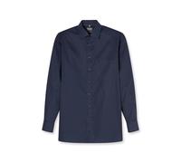 Businesshemd OLYMP "OLYMP Luxor, comfort fit, New Kent", Herren, Gr. 45, Normaler Arm, marine, 100% Baumwolle, Hemden (69072660-45) marine