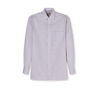 Businesshemd OLYMP "OLYMP Luxor, comfort fit, New Kent", Herren, Gr. 45, Normaler Arm, mauve, 100% Baumwolle, Hemden (69446933-45) mauve
