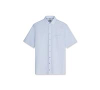 Businesshemd OLYMP "OLYMP Luxor, comfort fit, New Kent", Herren, Gr. 45, Normaler Arm, rauchblau, 100% Baumwolle, Hemden (58672663-45) rauchblau