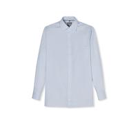 OLYMP Hemd Herren Comfort Fit Langarm Baumwolle blau, 46