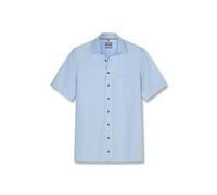 Businesshemd OLYMP "OLYMP Luxor, comfort fit, New Kent", Herren, Gr. 47, Normaler Arm, blau (bleu), 100% Baumwolle, Hemden (25758606-47) bleu