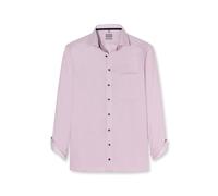 OLYMP Luxor Comfort Fit Hemd mauve, Gestreift