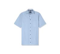 Businesshemd OLYMP "OLYMP Luxor, modern fit, Businesshemd, Global Kent", Damen, Gr. 42, Normaler Arm, bleu, 100% Baumwolle, Hemden Businesshemd (96777001-42)