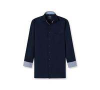 OLYMP Luxor modern fit Hemd Herren Modern Fit Baumwolle marine, 48