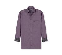 Businesshemd OLYMP "OLYMP Luxor, modern fit, Businesshemd, New Kent", Jungen, Gr. 40, Normaler Arm, aubergine, 100% Baumwolle, Hemden (69677149-40) aubergine
