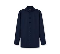 Businesshemd OLYMP "OLYMP Luxor, Modern Fit, Global Kent", Herren, Gr. 41, Normaler Arm, blau (kobalt), 100% Baumwolle, Hemden (19271136-41) kobalt