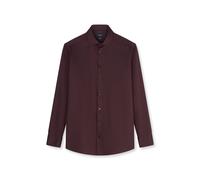 Businesshemd OLYMP "OLYMP Luxor, Modern Fit, Global Kent mit extra langem Arm", Herren, Gr. 45, Normaler Arm, braun (chianti), 100% Baumwolle, Hemden (55888421-45) chianti