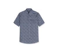 Businesshemd OLYMP "OLYMP Luxor, Modern Fit, New Kent", Herren, Gr. 39, Normaler Arm, blau (marine), 100% Baumwolle, Hemden (39586232-39) marine