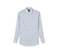 Businesshemd OLYMP "OLYMP Luxor, modern fit, New Kent", Herren, Gr. 39, Normaler Arm, weiß, 100% Baumwolle, Hemden Businesshemd (70860158-39)