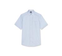 Businesshemd OLYMP "OLYMP Luxor, modern fit, New Kent", Herren, Gr. 41, Normaler Arm, blau (bleu), 100% Baumwolle, Hemden (73468304-41) bleu