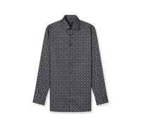 Businesshemd OLYMP "OLYMP Luxor, modern fit, New Kent", Herren, Gr. 42, Normaler Arm, bunt (marine), 100% Baumwolle, Hemden (89451108-42) marine