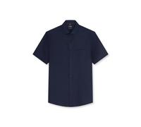 OLYMP Luxor, bügelfreies Business Hemd, Modern Fit, Blau, Kurzarm, Kent, 42 (1249121842)