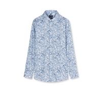 OLYMP Luxor Modern Fit Hemd bleu, Bedruckt