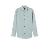 OLYMP Hemd Herren Langarm Kent-Kragen Baumwolle grün, 44