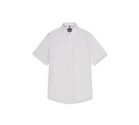 OLYMP Kurzarmhemd Herren Kurzarm Baumwolle beige, 44