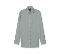 OLYMP Regular Fit Businesshemd aus reiner Baumwolle mit Kentkragen in Gruen, Größe 45