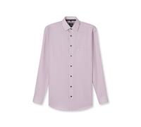 OLYMP Herren Oberhemd Langarm 122814,Twill,470 Modern Fit 26,New Kent,Mauve 93,46