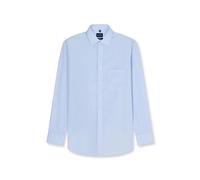OLYMP Hemd Herren Luxor Modern Fit Chambray Hellblau Extra langer Arm Größe 48