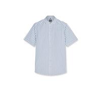 OLYMP Luxor Modern Fit Hemd Kurzarm blau