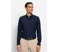 OLYMP Businesshemd No. Six super slim Herren Jerseyhemd 64% Baumwolle 27% Polyester Gr. 39 marine