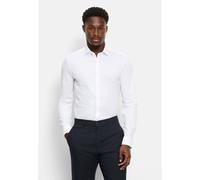 OLYMP Hemden Herren Extra Slim Fit Langarm Jersey weiß, 36