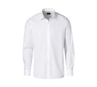 OLYMP Hemd Herren Extra Slim Fit Langarm Baumwoll-Stretch weiß, 45