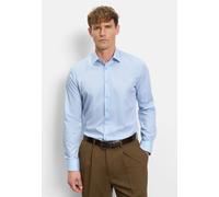 Businesshemd OLYMP "OLYMP No. Six, super slim, Kent", Herren, Gr. 36, Normaler Arm, blau (hellblau), 100% Baumwolle, Hemden (10206524-36) hellblau