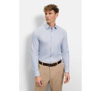 Businesshemd OLYMP "OLYMP No. Six, super slim, Kent", Herren, Gr. 40, Normaler Arm, silbergrau, 97% Baumwolle, 3% Elastolefin, Hemden (48190539-40) silbergrau