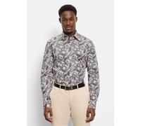 Businesshemd OLYMP "OLYMP No. Six, super slim, Kent mit extra langem Arm", Herren, Gr. 44, Normaler Arm, natur, 97% Baumwolle, 3% Elastolefin, Hemden (76146437-44) natur