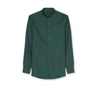 Businesshemd OLYMP "OLYMP No. Six, super slim, Stehkragen", Herren, Gr. 41, Normaler Arm, grün, 97% Baumwolle, 3% Elastolefin, Hemden (99182458-41) grün