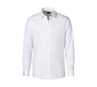 OLYMP No. Six super slim Hemd Langarm New Kent Kragen weiß 37