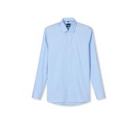 OLYMP No. Six Super Slim Hemd bleu/weiss, Gemustert