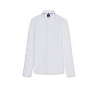 Businesshemd OLYMP "OLYMP Smart Business, Modern Fit, Royal Kent", Herren, Gr. 39, Normaler Arm, weiß, 57% Baumwolle, 43% Polyester, Hemden (35751729-39) weiß