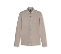 Businesshemd OLYMP "OLYMP Smart Business, Modern Fit, Royal Kent", Herren, Gr. 43, Normaler Arm, beige (braun), 57% Baumwolle, 43% Polyester, Hemden (46177953-43) braun